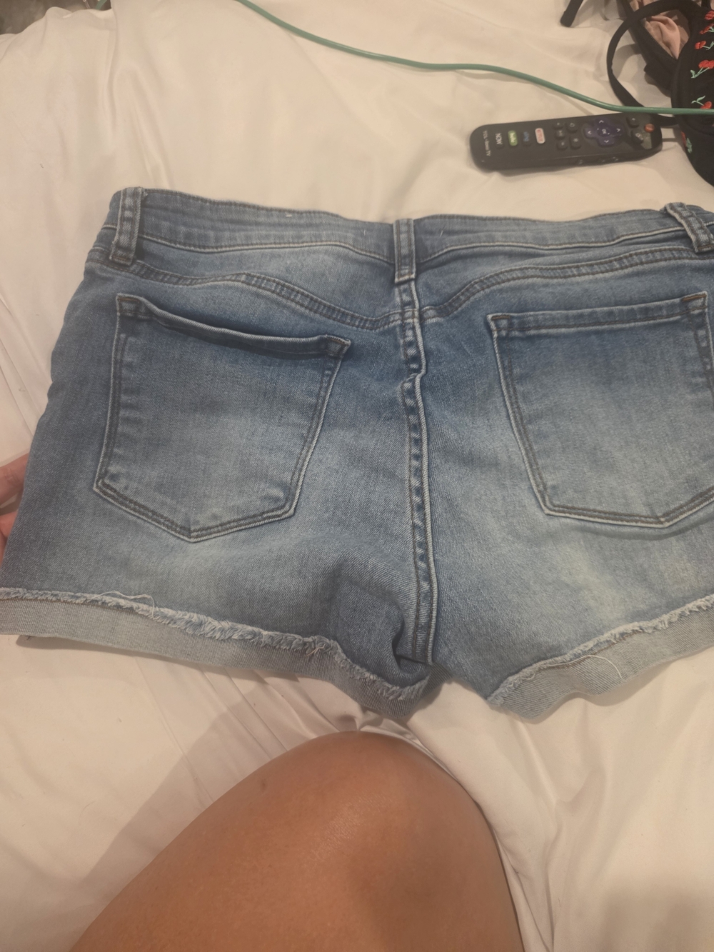 STS Blue Light Wash Denim Jean Shorts